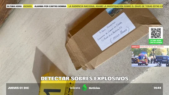 cómo se detectan sobres explosivos cómo se detectan sobres explosivos