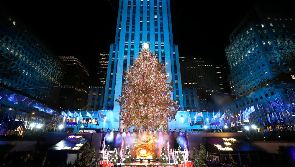 Árbol de Navidad del Rockefeller Center de Nueva York 2022