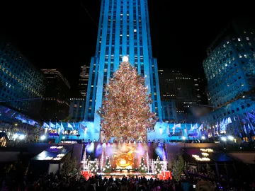 Árbol de Navidad del Rockefeller Center de Nueva York 2022 Árbol de Navidad del Rockefeller Center de Nueva York 2022