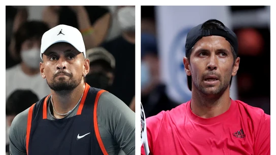 Nick Kyrgios y Fernando Verdasco Nick Kyrgios y Fernando Verdasco