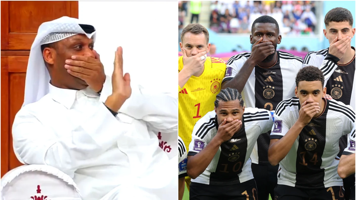 La televisión de Qatar se mofa de Alemania recordando su gesto contra la discriminación LGTBIQ+ La televisión de Qatar se mofa de Alemania recordando su gesto contra la discriminación LGTBIQ+