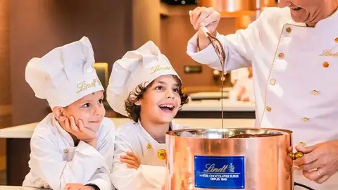Taller de chocolate de Home of Chocolate de Lindt Taller de chocolate de Home of Chocolate de Lindt