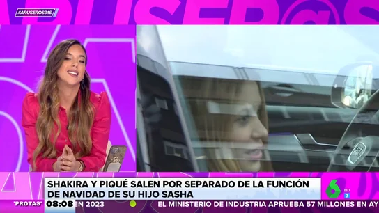 Piqué y Shakira evitan coincidir a la salida del espectáculo de Navidad de su hijo Sasha Piqué y Shakira evitan coincidir a la salida del espectáculo de Navidad de su hijo Sasha