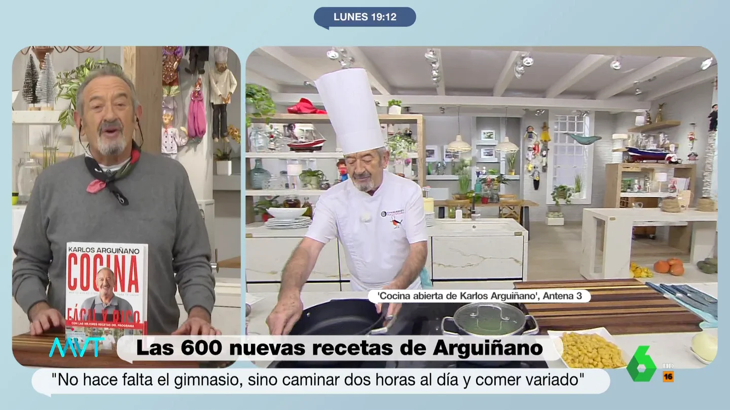 Karlos Arguiñano se sincera sobre cómo es hablar 4.000 horas en televisión solo Karlos Arguiñano se sincera sobre cómo es hablar 4.000 horas en televisión solo