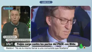 Baldoví replica a Feijóo sobre Sánchez y Bildu: "Algunos viven muy a gusto sacando a ETA semana tras semana"
