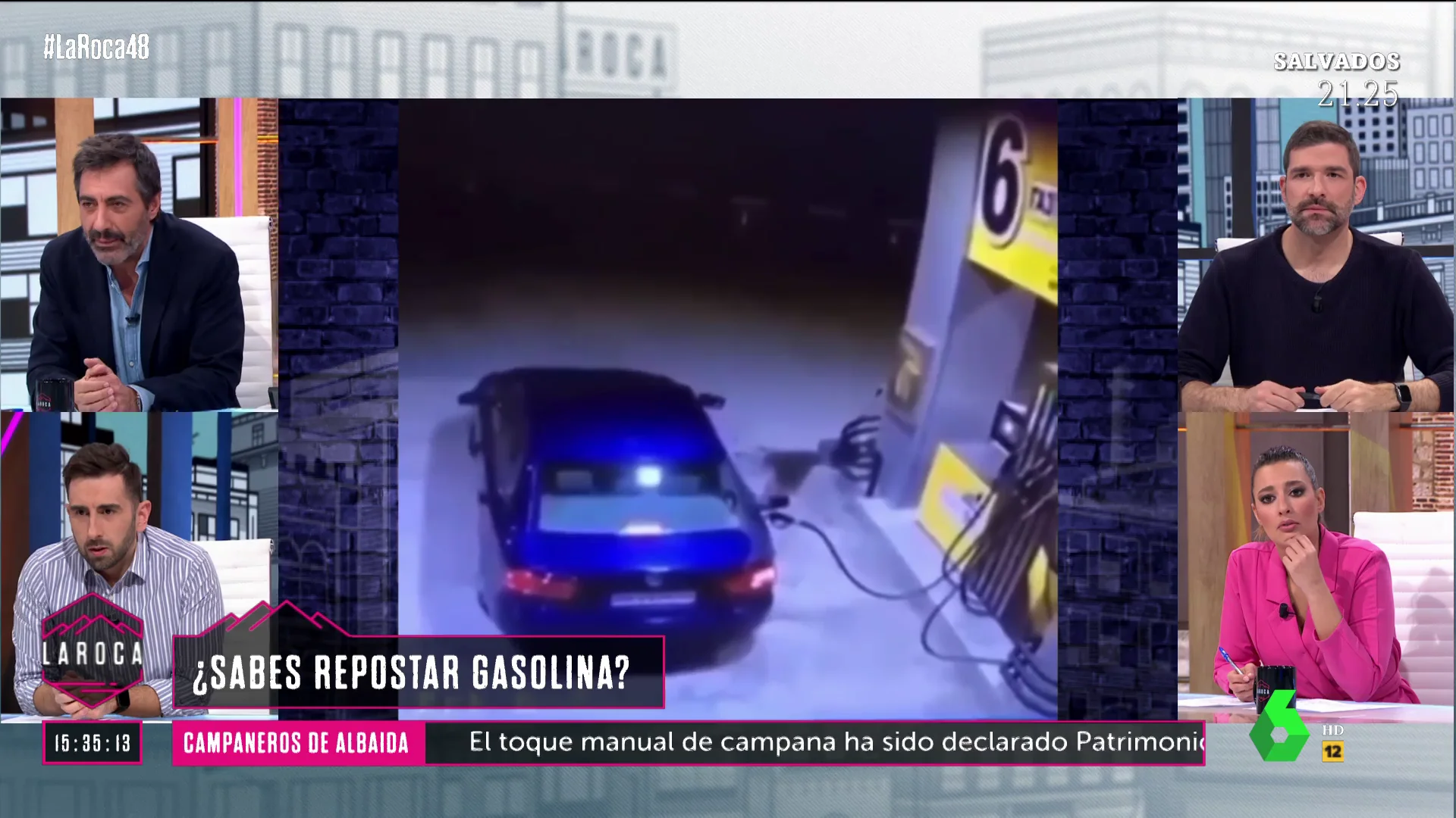 LA ROCA - COCHE GASOLINERA