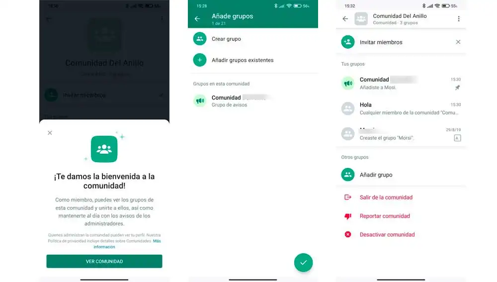 Creando una comunidad en WhatsApp Creando una comunidad en WhatsApp