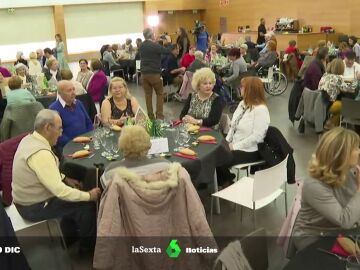 Comida solidaria en Valencia