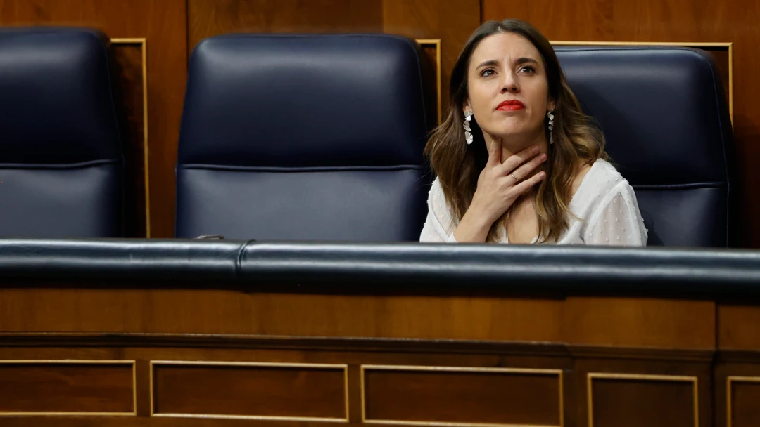 La ministra de Igualdad, Irene Montero