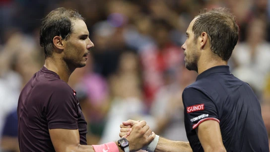Rafa Nadal y Richard Gasquet Rafa Nadal y Richard Gasquet