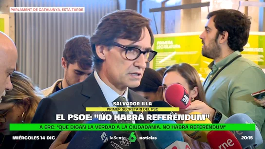 El Gobierno vuelve a negar con contundencia un referéndum independentista: "Que dejen de engañar a Cataluña" El Gobierno vuelve a negar con contundencia un referéndum independentista: "Que dejen de engañar a Cataluña"