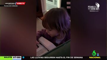 El adorable vídeo de la hija de Paula del Fraile intentando decir 'laSexta Xplica', el programa que presenta su papá