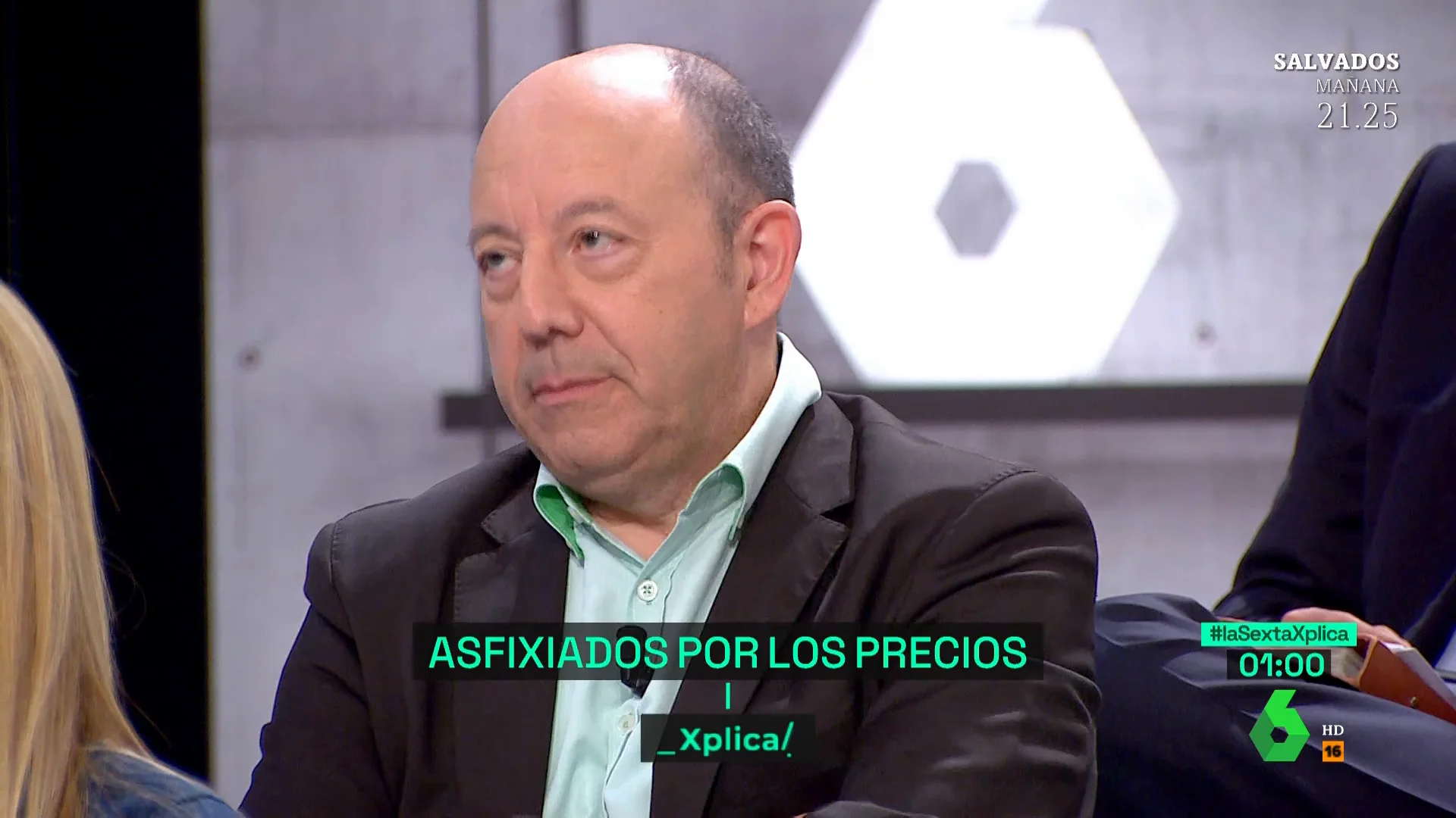 Bernardos critica la inacción del Gobierno: "Los supermercados se están quedando con el dinero y nadie está haciendo nada"