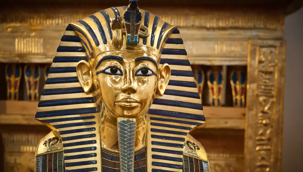 Máscara de oro de Tutankamón 