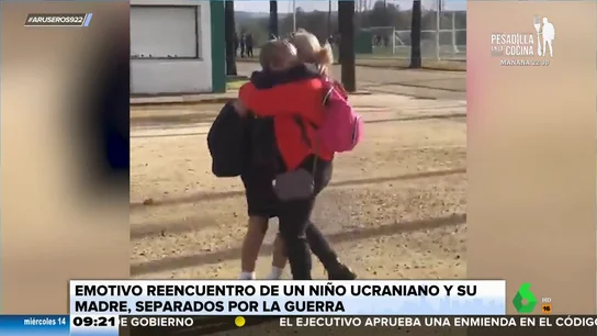 Un niño ucraniano se reencuentra con su madre en Córdoba tras haber sido separados por la guerra Un niño ucraniano se reencuentra con su madre en Córdoba tras haber sido separados por la guerra