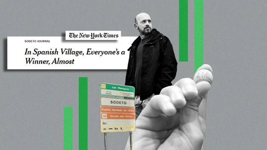 Las mujeres que llevaron el Gordo a Sodeto o cómo el 'New York Times' acabó en un pueblo de 200 habitantes Las mujeres que llevaron el Gordo a Sodeto o cómo el 'New York Times' acabó en un pueblo de 200 habitantes