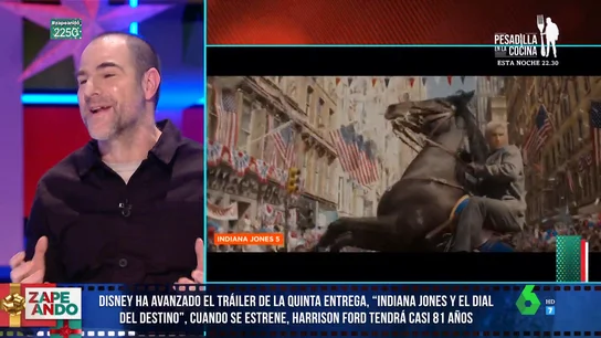 Alberto Rey analiza la nueva película de Indiana Jones: "Tuve a Harrison Ford delante y sus 80 son nuestros 50" reyAlberto Rey analiza la nueva película de Indiana Jones: "Tuve a Harrison Ford delante y sus 80 son nuestros 50"