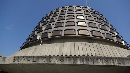 Unidas Podemos pide la suspensión del pleno del TC al quedar "sin objeto" el recurso del PP El TC suspende el Pleno y aplaza el debate hasta el lunes/ EFE/Emilio Naranjo