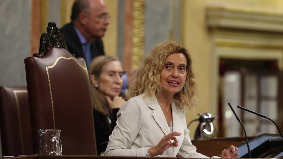 La presidenta del Congreso de los Diputados, Meritxell Batet