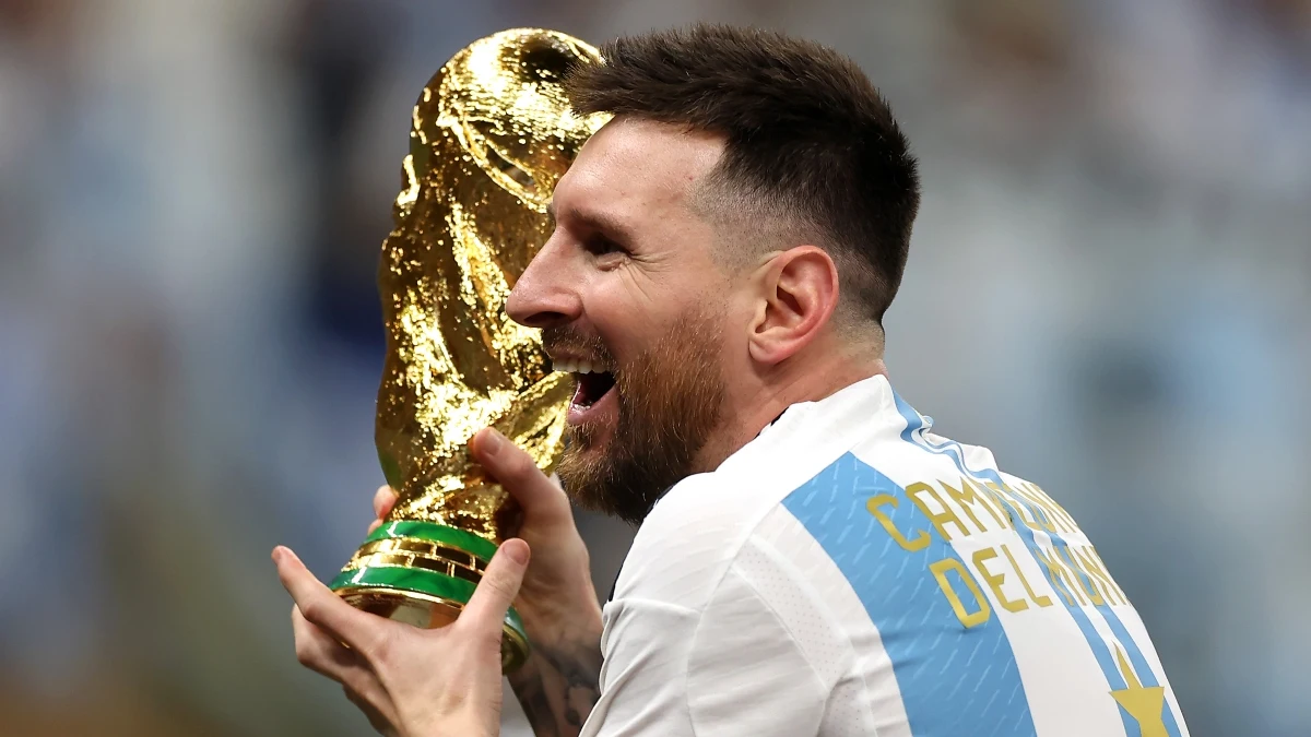 Leo Messi, con el Mundial