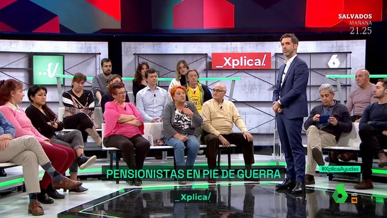 La firme defensa de una pensionista al blindaje de las pensiones: "Han llenado neveras y pagado hipotecas de nuestros hijos" La firme defensa de una pensionista al blindaje de las pensiones: "Han llenado neveras y pagado hipotecas de nuestros hijos"