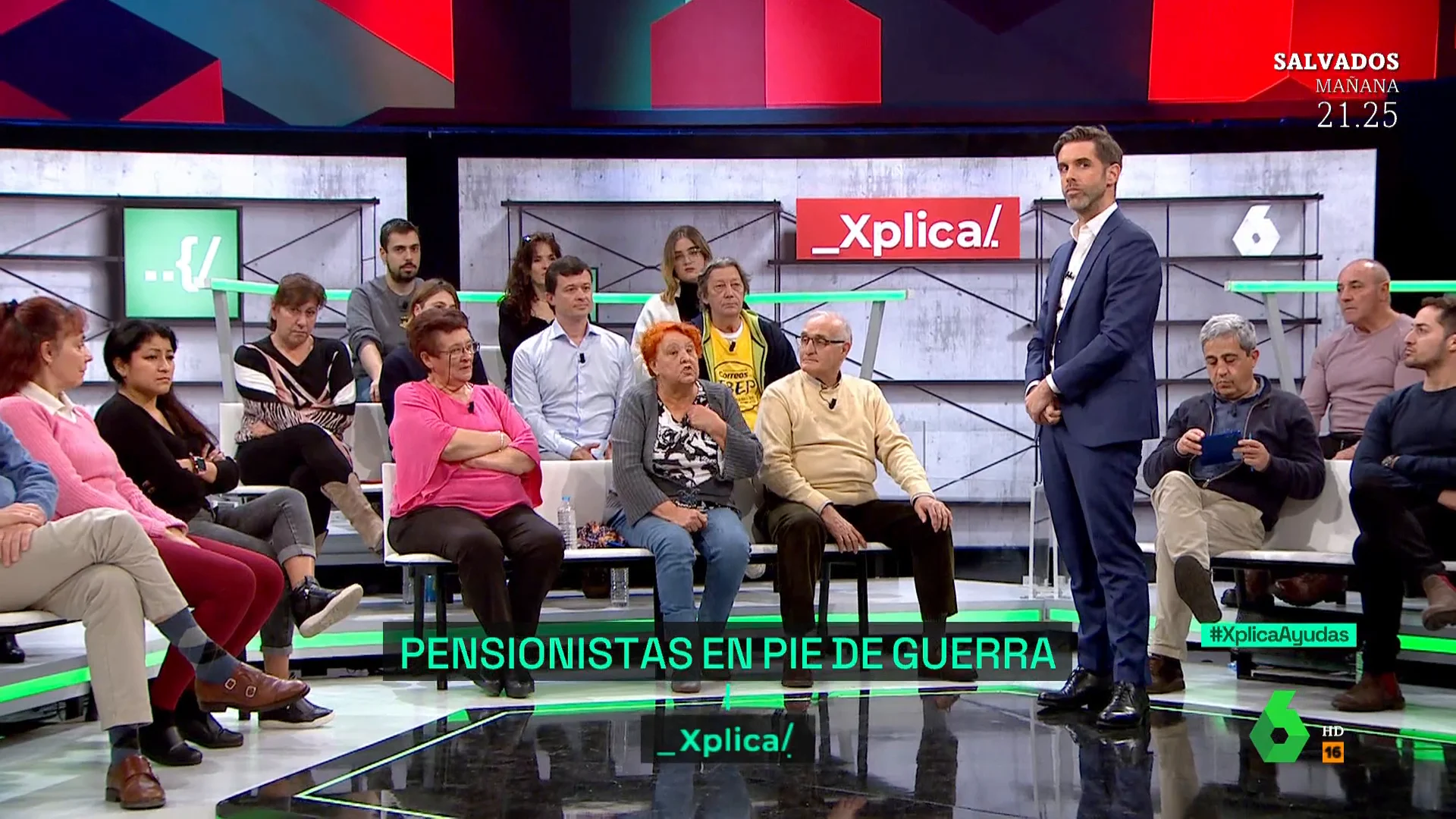 La firme defensa de una pensionista al blindaje de las pensiones: "Han llenado neveras y pagado hipotecas de nuestros hijos"