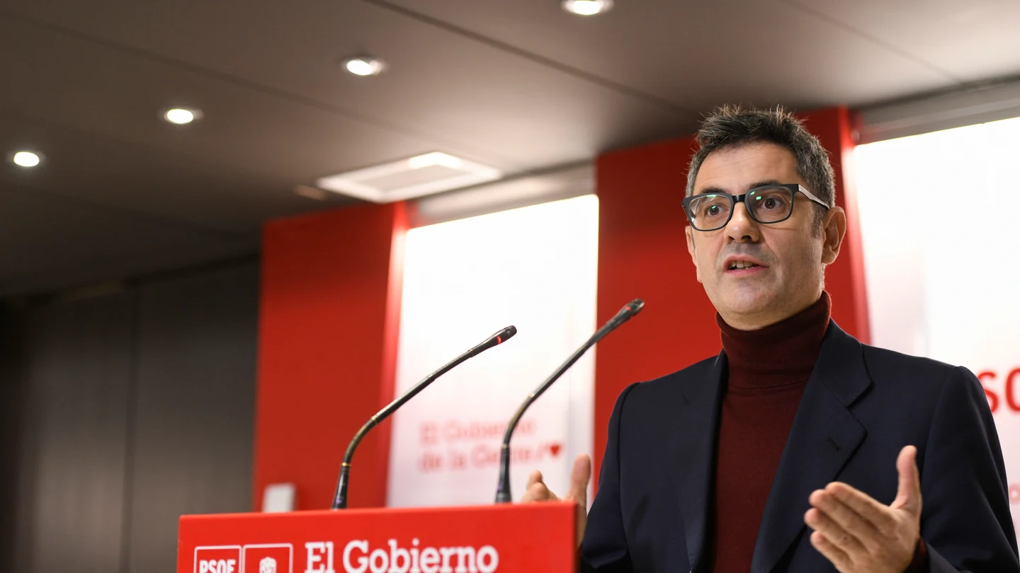 El ministro de Presidencia, Félix Bolaños, en rueda de prensa El ministro de Presidencia, Félix Bolaños, en rueda de prensa