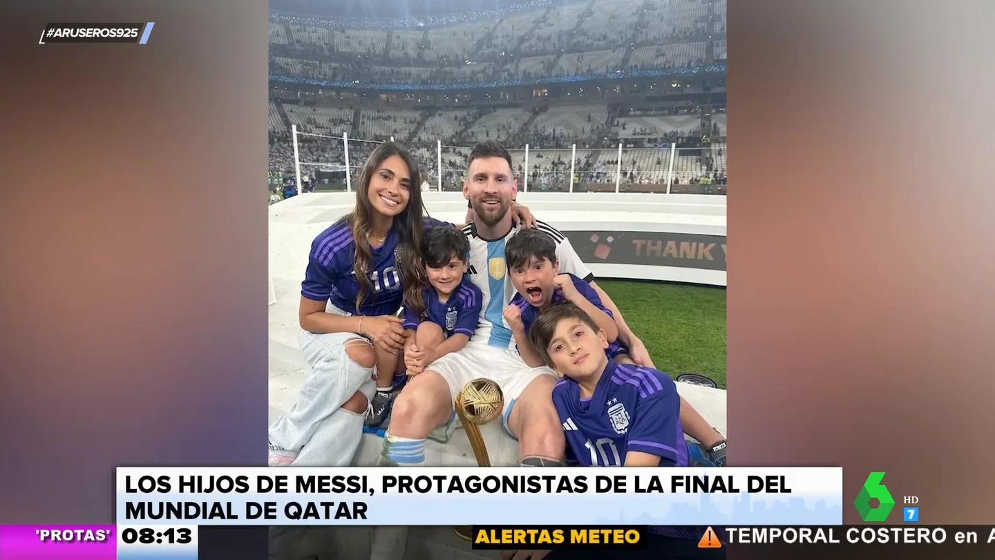La familia de Leo Messi, orgullosa del futbolista: así son los emotivos mensajes de su mujer y sus hijos La familia de Leo Messi, orgullosa del futbolista: así son los emotivos mensajes de su mujer y sus hijos