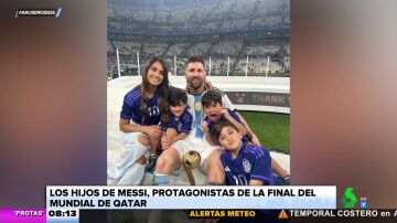 La familia de Leo Messi, orgullosa del futbolista: así son los emotivos mensajes de su mujer y sus hijos