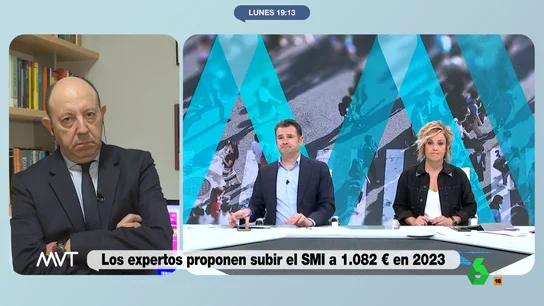 Gonzalo Bernardos, sobre subir el salario mínimo a 1.082 euros: "No solo es viable, sino necesario" Gonzalo Bernardos, sobre subir el salario mínimo a 1.082 euros: "No solo es viable, sino necesario"