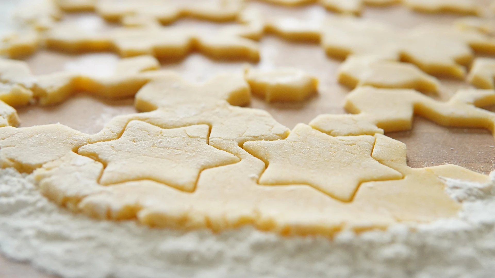 Una receta de galletas de Navidad buena, bonita y barata