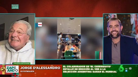 Jorge d'Alessandro celebra el Mundial de Argentina: "Francia se quedó en un combinado y ganó un equipo" Jorge d'Alessandro celebra el Mundial de Argentina: "Francia se quedó en un combinado y ganó un equipo"