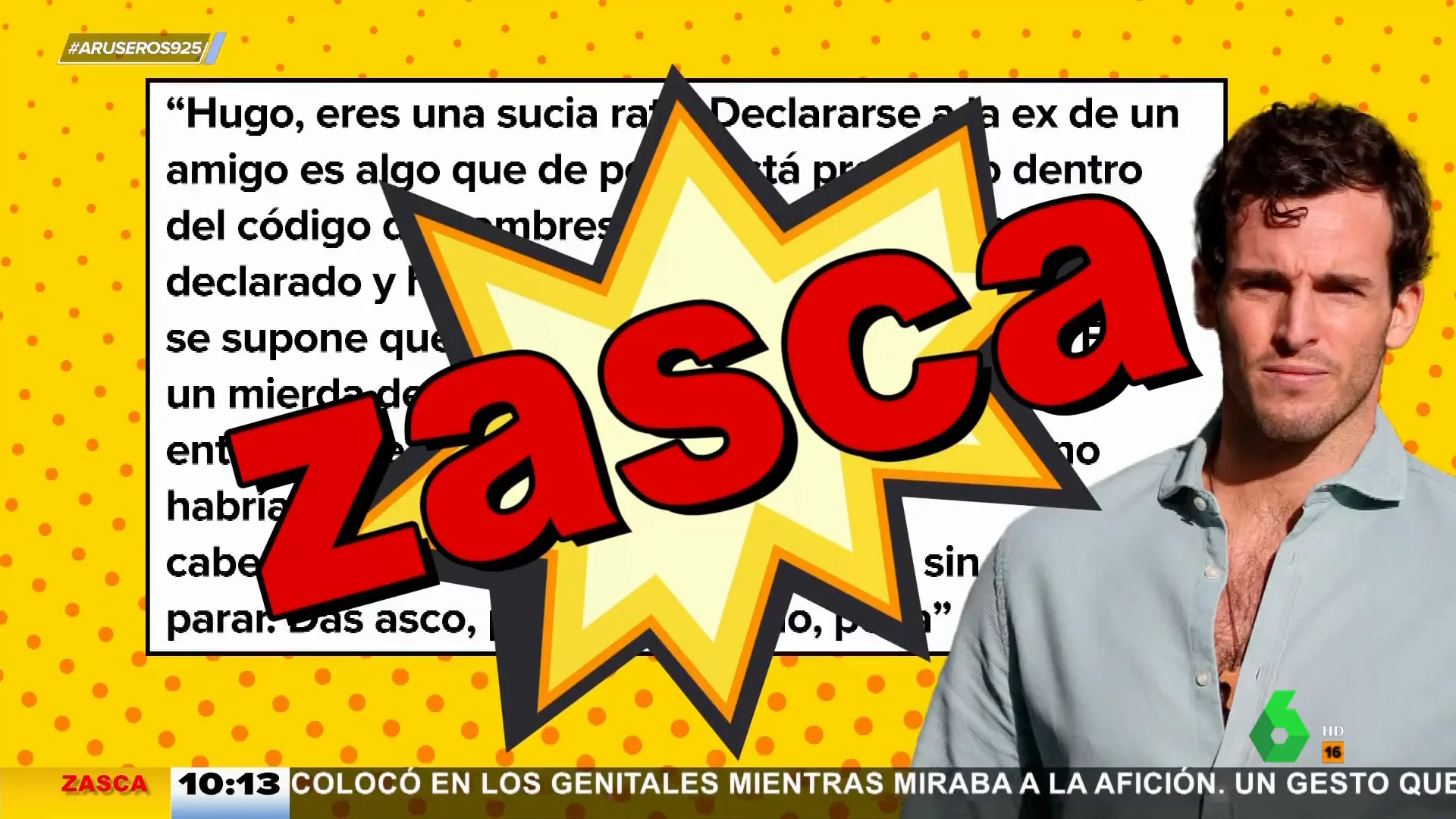 "Eres una sucia rata": así fue el incendiario mensaje de Íñigo Onieva a Hugo Arévalo, el ¿nuevo novio? de Tamara Falcó