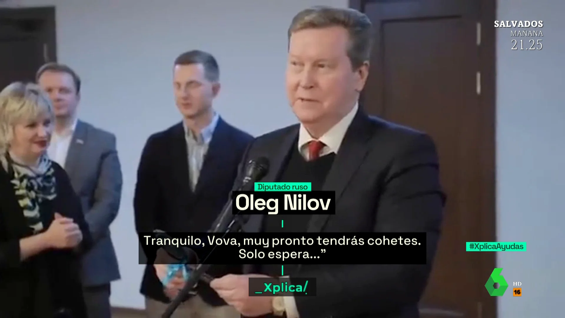 XPLICA TVS RUSAS DIPUTADO CHANZA LAMENTABLE: UN NIÑO DE KIEV SUEÑA CON UN COHETE