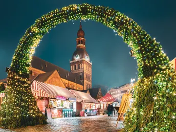 Riga (Letonia) en Navidad Riga (Letonia) en Navidad