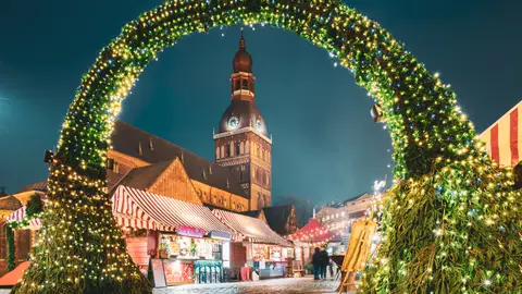 Riga (Letonia) en Navidad Riga (Letonia) en Navidad