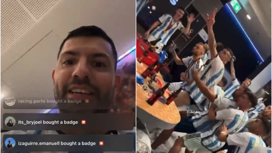 Irrespetuosa celebración de Argentina: del "Mbappé muerto" del 'Dibu' al "Cara de pinga" de Agüero Irrespetuosa celebración de Argentina: del "Mbappé muerto" del 'Dibu' al "Cara de pinga" de Agüero