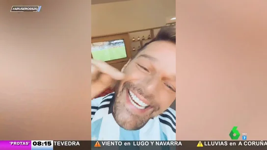 De Luis Fonsi a Maluma, pasando por Ricky Martin y Aitana: así celebran los famosos el triunfo de Argentina De Luis Fonsi a Maluma, pasando por Ricky Martin y Aitana: así celebran los famosos el triunfo de Argentina