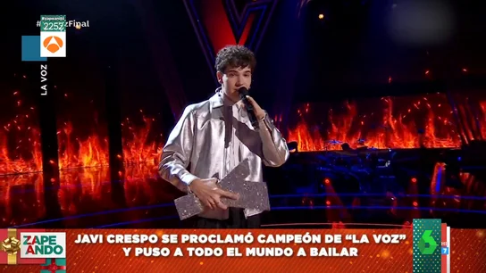 Así fue la versión de Javier Crespo de 'La bachata' que le proclamó vencedor de La Voz Así fue la versión de Javier Crespo de 'La bachata' que le proclamó vencedor de La Voz