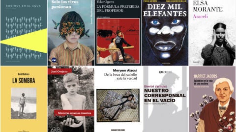 Portadas de diez de las mejores lecturas del año