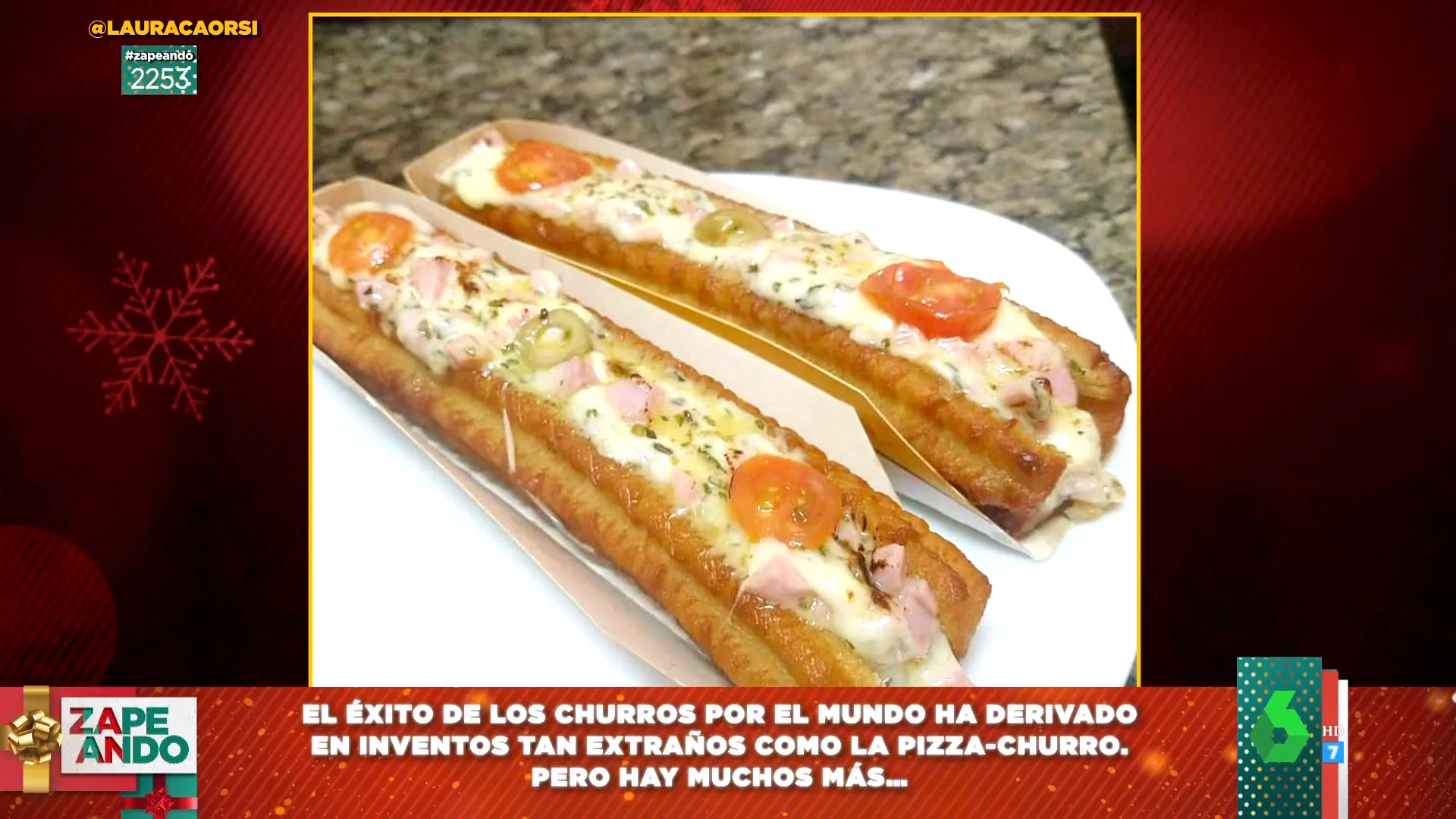 Las surrealistas ideas extranjeras con churros: de la pizza churro a la cerveza con sabor a churro con chocolate