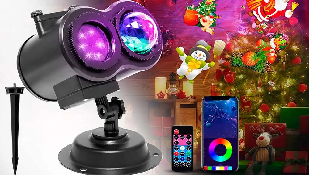 Proyector de Navidad Bluetooth Proyector de Navidad Bluetooth