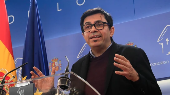El secretario primero de la Mesa y dirigente de En Comú Podem Gerardo Pisarello El secretario primero de la Mesa y dirigente de En Comú Podem Gerardo Pisarello