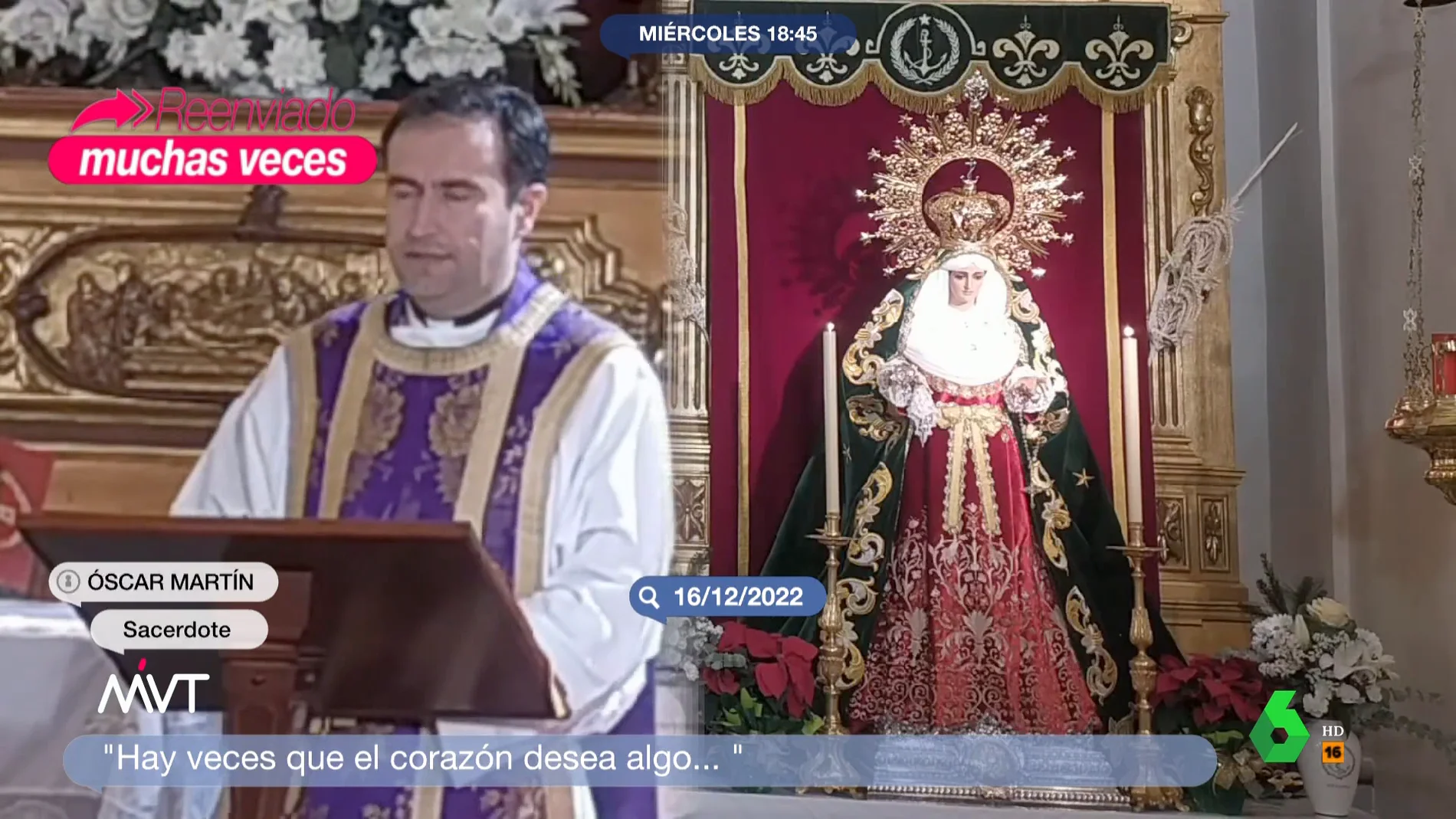 Un cura homófobo de Toledo asegura en su sermón que la homosexualidad nace de la falta de cariño paterno y pude curarse Un cura homófobo de Toledo asegura en su sermón que la homosexualidad nace de la falta de cariño paterno y pude curarse