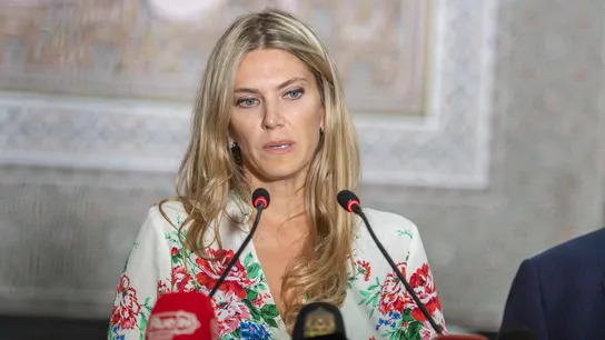 Imagen de Archivo de la ex vicepresidenta del Parlamento europeo Eva Kaili. Imagen de Archivo de la ex vicepresidenta del Parlamento europeo Eva Kaili.