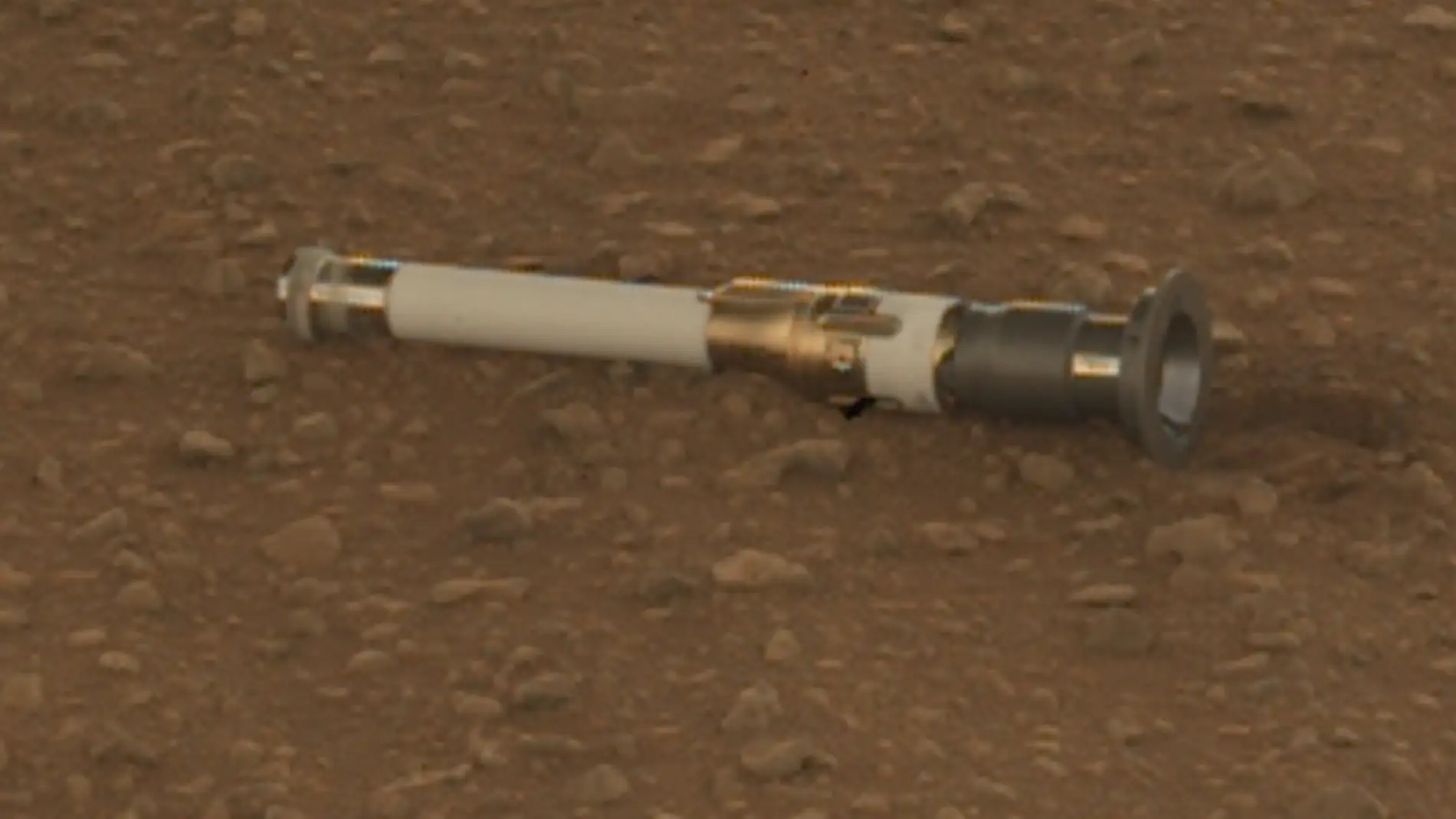 El rover Perseverance deposita en Marte la primera muestra