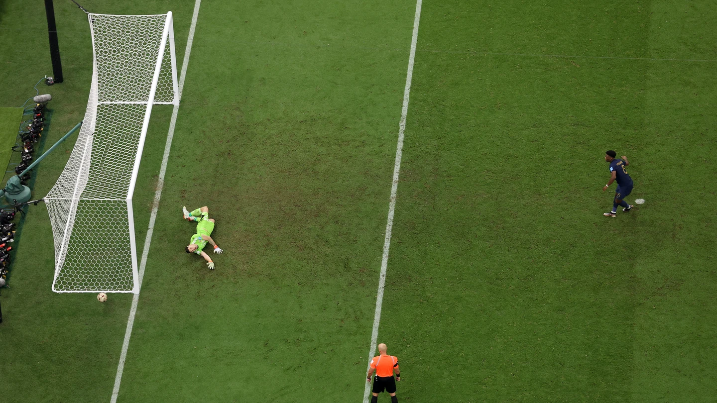 Tchouaméni, fallando uno de los penaltis en la final del Mundial Tchouaméni, fallando uno de los penaltis en la final del Mundial