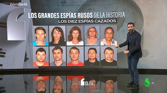 Grandes espías rusos de la historia 'cazados' por Occidente Grandes espías rusos de la historia 'cazados' por Occidente