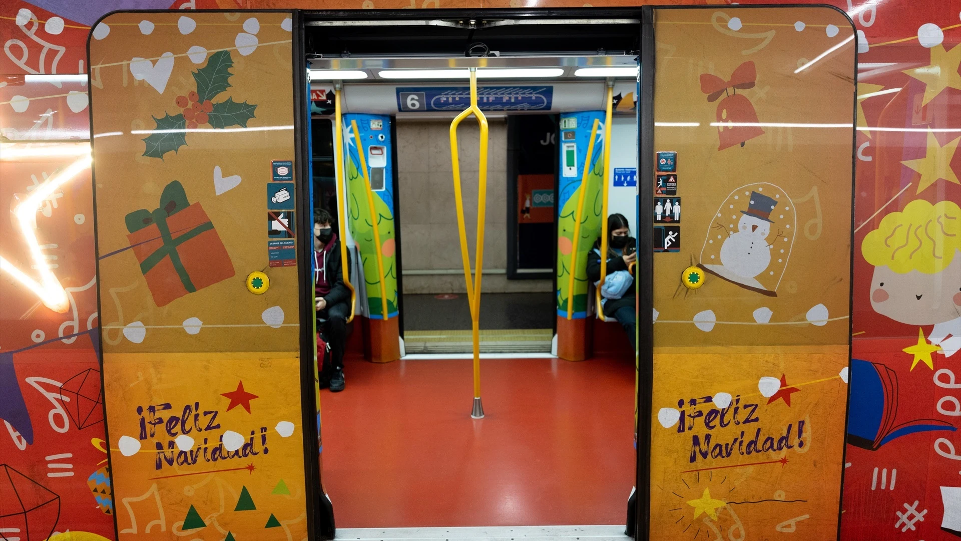 Estos son los horarios de la EMT, Metro de Madrid y Cercanías en Nochebuena y Nochevieja 
