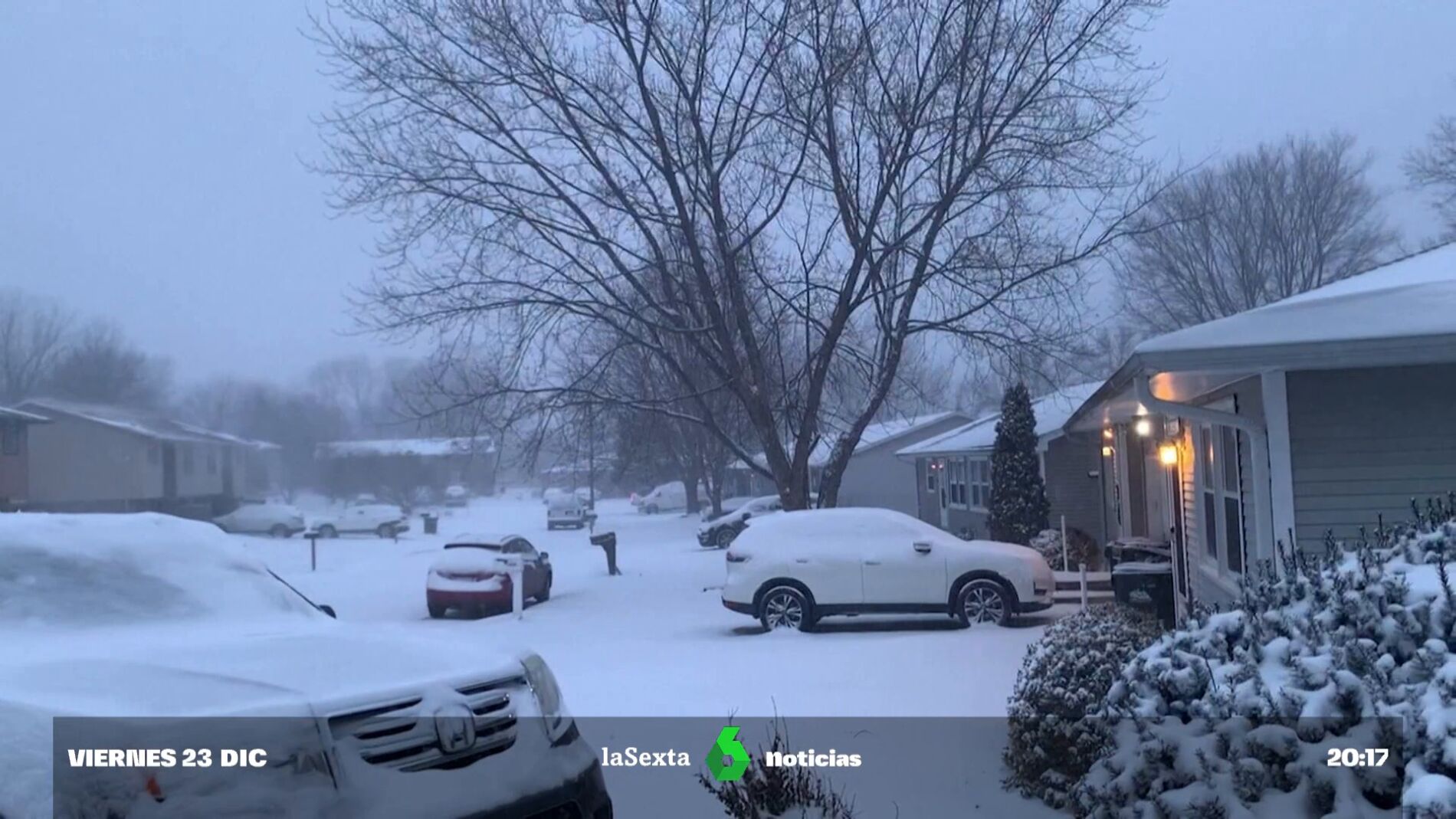 Estados Unidos se congela bajo una tormenta helada que deja a millones de  personas sin luz y 5.300 vuelos cancelados